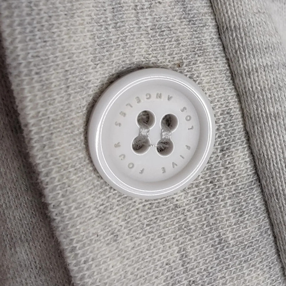 Five Four Los Angeles Button Up Sweatshirt NWOT 👍 - Picture 6 of 10